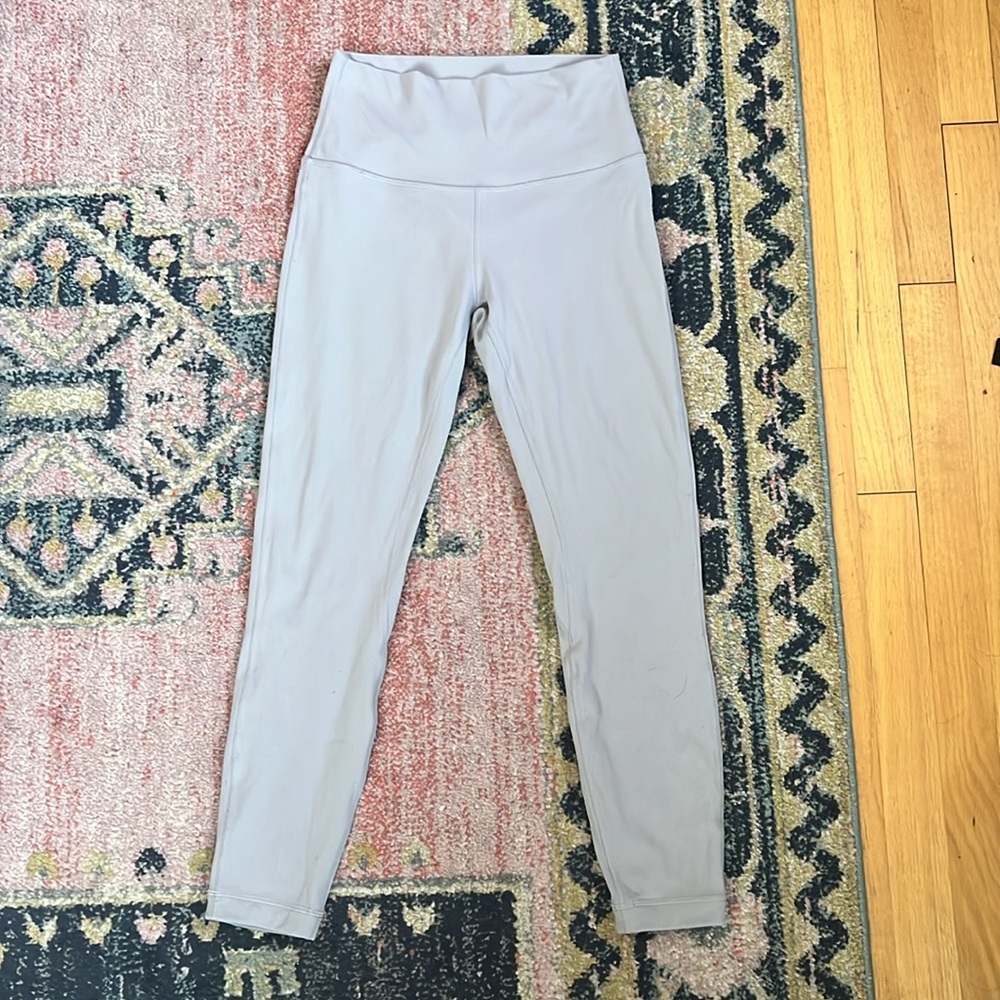 Lululemon Align Pant II 25" - Dark Chrome Pants Leggings Size 6 RARE